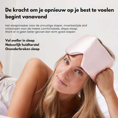 RITUALCARE | Maska do spania z jedwabiu morwowego