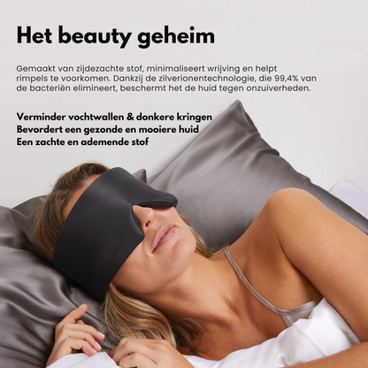 RITUALCARE | Maska do spania z jedwabiu morwowego